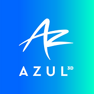 Logo Azul 3D, Inc.