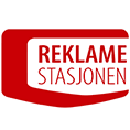 Logo REKLAMESTASJONEN AS